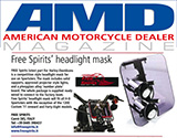 amd press headlight for harley davidson sportster