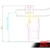 Softail Springer FXSTS universal rubber mount riser - Image 9