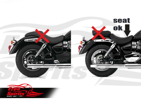 Parafango posteriore Short per Triumph America & Speedmaster - immagine 10