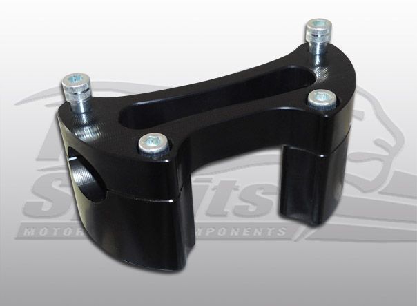 Risers for OEM handlebar & our yokes 202401-202404 (Black)