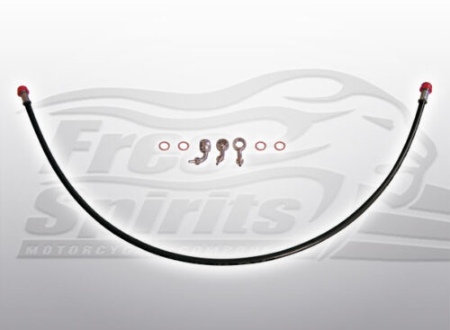 Braided brake line front kit for Harley Davidson Sporster Forty-Eight until 2013