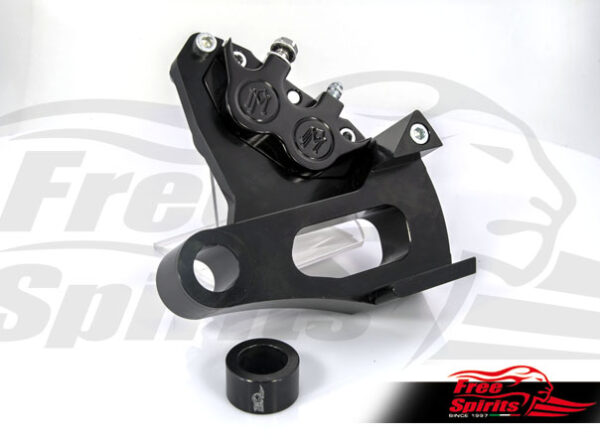 PM 4 pot rear bracket for Harley Davidson Street