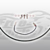 Braided brake line rear for Harley Davidson XR1200
