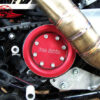 Pulley Cover Harley Davidson Sportster & XR1200 (Red)