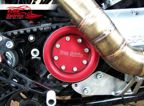 Pulley Cover Harley Davidson Sportster & XR1200 (Red)
