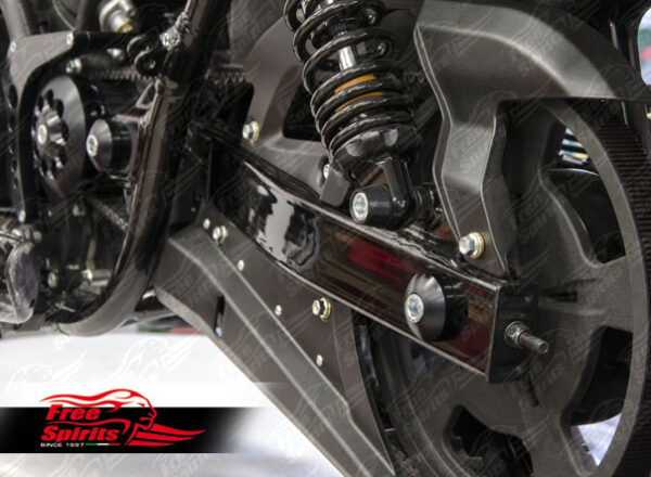 Harley Davidson Street swingarm axles and caps kit