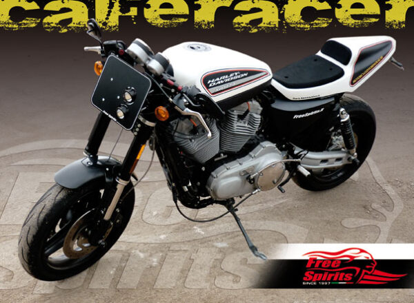 Harley Davidson XR1200 fibreglass solo seat