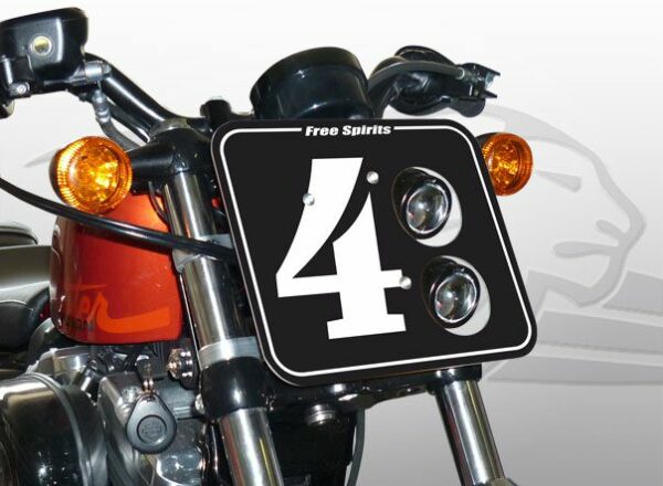 Headlight mask for Harley Davidson Sportster wide 8,5 Inch