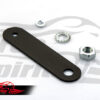 Horn relocation bracket for Harley Davidson Street