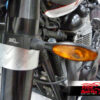 Front indicator light bracket for Harley Davidson, Buell & Triumph