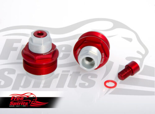 Fork Spring Pre-load Adjustment kit for Triumph 41 mm fork tube (Red)