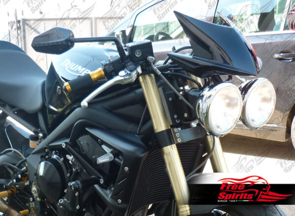 Advance instrumentation bracket kit for Triumph Street Triple