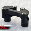 Risers Oversize (28.6 mm - 1 1/8”) wide 80 mm (Black)
