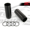 Triumph Street Twin, Street Scrambler & Bobber upper fork cover (Black)