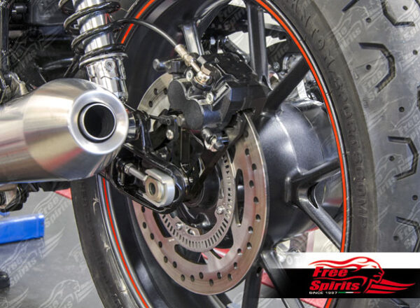 Triumph New Classic rear Caliper relocation bracket