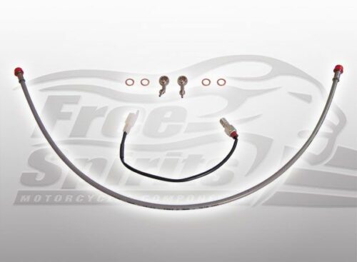 Braided brake line rear for kit (306103)