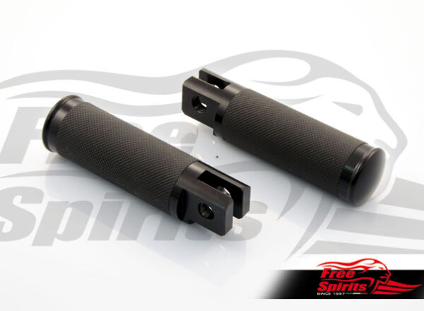 Footpegs for Triumph Scrambler & Bonneville (Black)