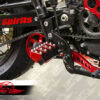 Off-road footrest for Triumph Scrambler & Bonneville