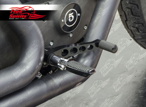 Brake pedal and gear pedal for Harley Davidson Sportster (Black)
