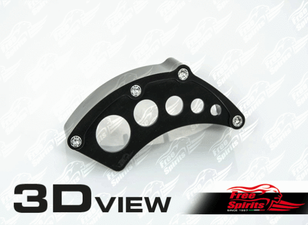 Sprocket Cover for Triumph Classic & Cruiser (Black)