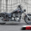 Belt drive conversion for Triumph America & Speedmaster (Silver)