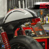 License plate & Undertray (Lucas E11) for Triumph Classic