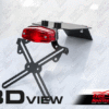 License plate & Undertray (Lucas E11) for Triumph Classic