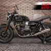 Undertray & license plate (Lucas E11) for Triumph Street Twin/Cup/Scrambler & Bonnevile T100/T120 2016 up