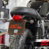 Undertray & license plate (Lucas E11) for Triumph Street Twin/Cup/Scrambler & Bonnevile T100/T120 2016 up