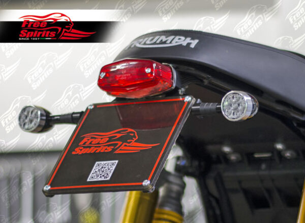 Bracket for the Triumph New Classic OEM turn signals