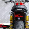 Undertray & license plate for Triumph Thruxton 1200 & Speed Twin