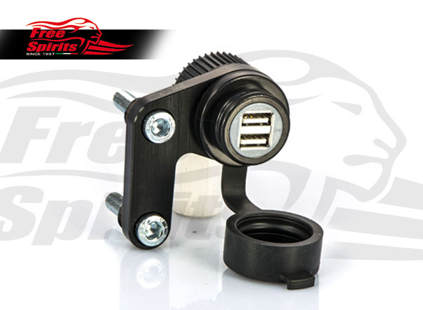 Presa USB 12V per Triumph New Classic (Nero)Cod. 309009KAccessori TRIUMPH -  Free Spirits