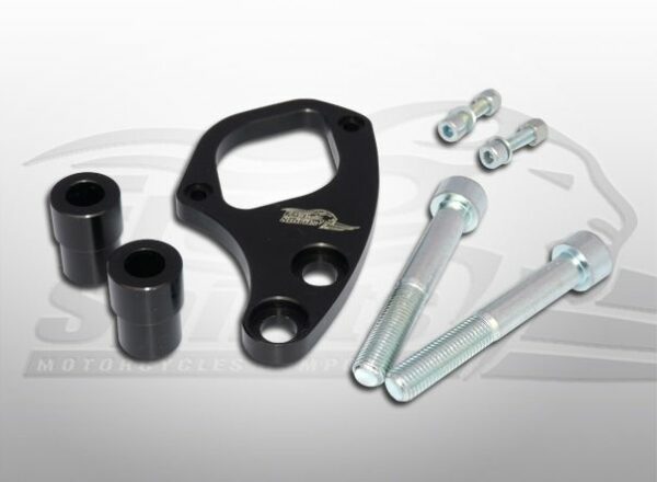 Ignition switch relocation bracket for Triumph Classic (Right - Black)