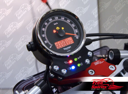 Dash board (Cafè Racer) for Triumph Classic (Black)