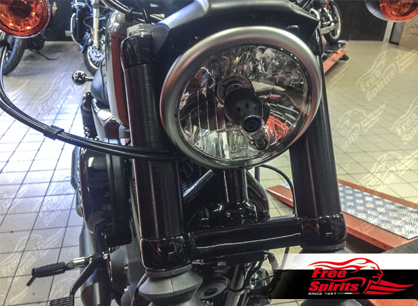 Softail slim hot sale fork covers