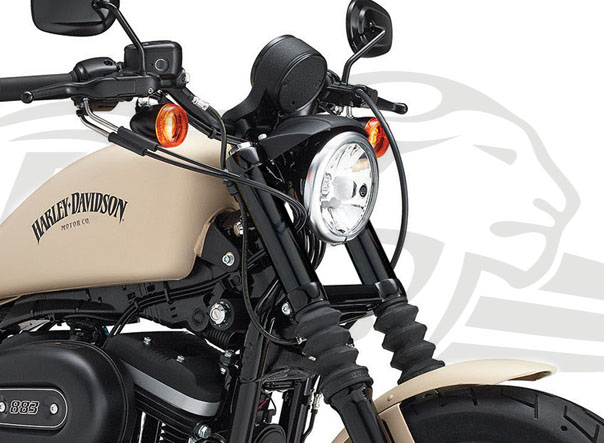 Harley Davidson Sportster 2004 up upper fork coverCode