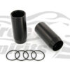 Triumph Bobber upper fork cover (Black)