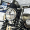 Triumph Bobber upper fork cover (Black)