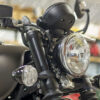 Triumph Bobber upper fork cover (Black)