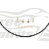Triumph Bobber Braided Front Brake Line for kit 303901