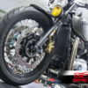Dual disc front hub for Triumph Bobber