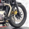 Dual disc front hub for Triumph Bobber