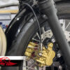 Triumph Bobber Braided Front Brake Line for kit 303901