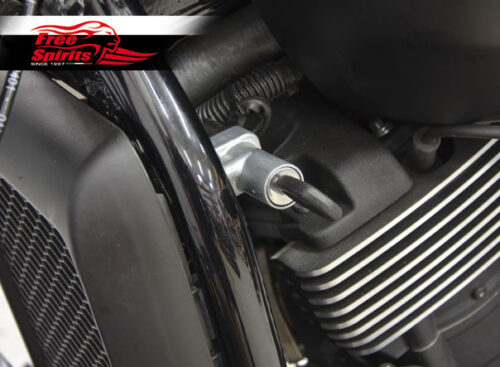 Ignition switch relocation bracket for Harley Davidson Street