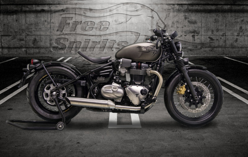 Triumph Bobber forward control kit