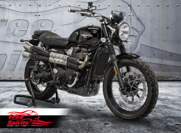 H Pipe de cat for Triumph Street Scrambler Scrambler 900Code