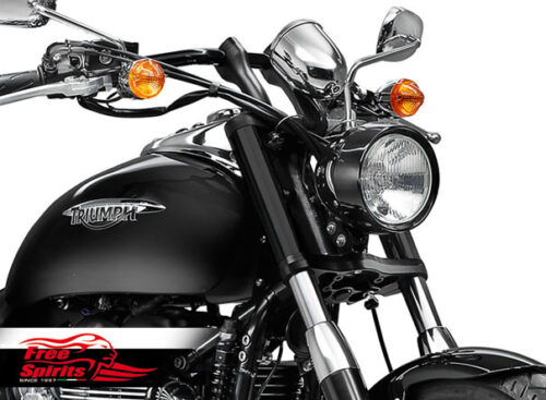 Triumph Speedmaster upper fork cover (Black)