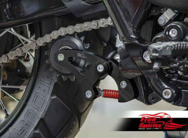 Dynamic chain tensioner for Triumph New Classic (Black)