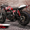 License plate & Undertray (Lucas E11) for Triumph Classic