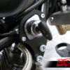 Ignition switch relocation bracket for Triumph Classic (Right - Black)